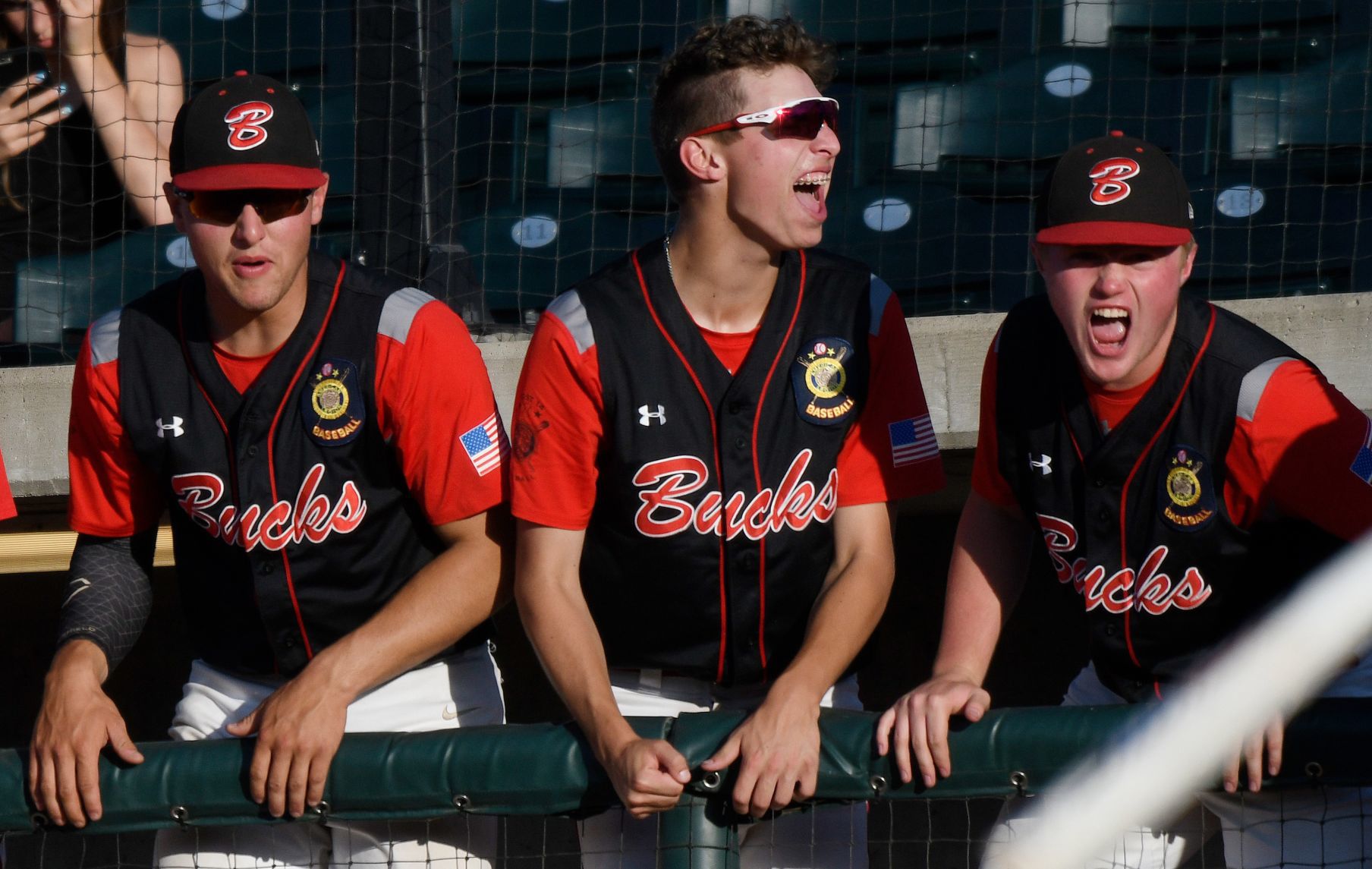 The Billings Royals face the Bozeman Bucks during day 3 of the Legion State AA Tournament